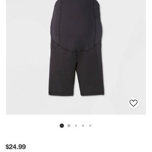 Target maternity biker shorts retain for 24.99